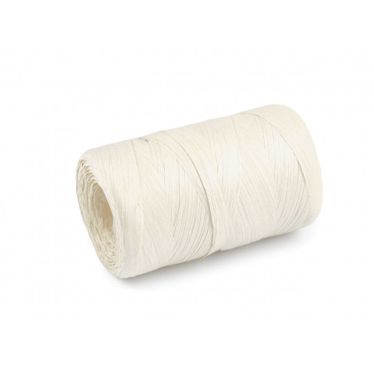 Rafie pentru impletit genti - natural, latime 5-8 mm | Mimib