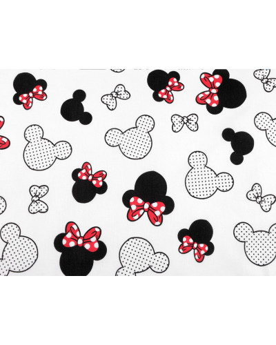 Tesatura de bumbac Mickey / Minnie Mouse | Mimib