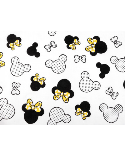 Tesatura de bumbac Mickey / Minnie Mouse | Mimib