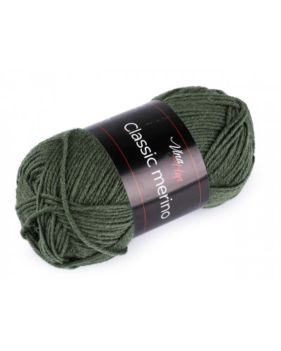 Fire de tricotat clasică Merino 50 g | Mimib