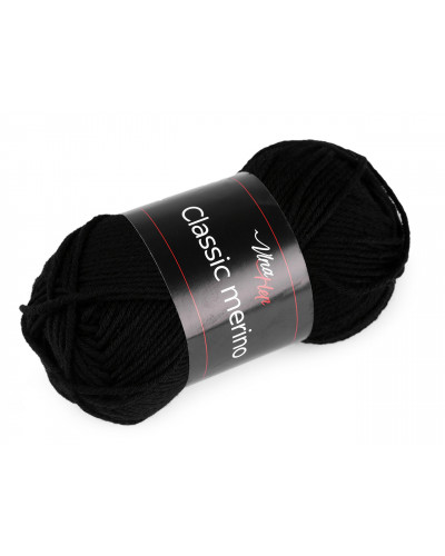 Fire de tricotat clasică Merino 50 g | Mimib