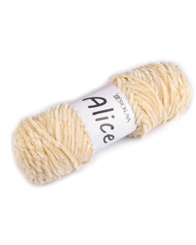 Fire de tricotat chenille Alice 100 g | Mimib