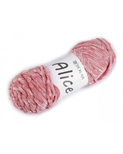 Fire de tricotat chenille Alice 100 g | Mimib