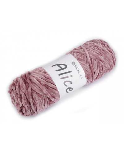 Fire de tricotat chenille Alice 100 g | Mimib