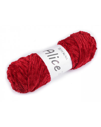 Fire de tricotat chenille Alice 100 g | Mimib