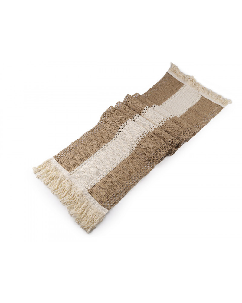Traversa de masa iuta-bumbac / fata de masa 30x170 cm | Mimib Traversa de masa iuta-bumbac / fata de masa 30x170 cm | Mimib