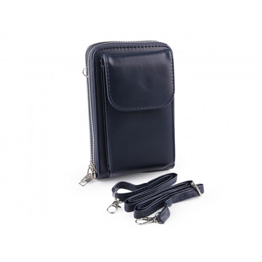 Portofel crossbody cu buzunar pentru telefon mobil 11x18cm | Mimib