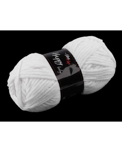 Fire de tricotat chenille Happy Baby 100 g | Mimib