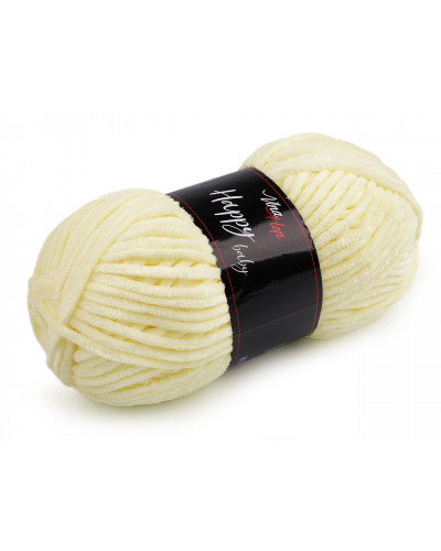 Fire de tricotat chenille Happy Baby 100 g | Mimib