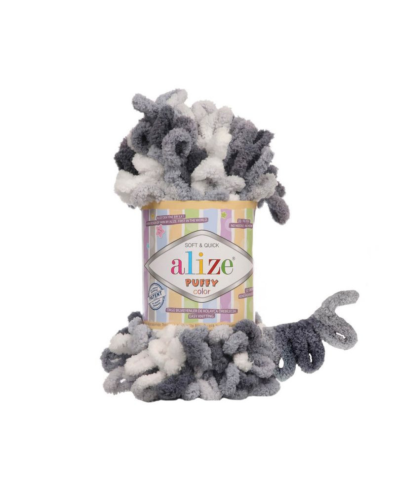 Pletacia priadza Alize Puffy Color 9m, 100 gr. | Mimib Pletacia priadza Alize Puffy Color 9m, 100 gr. | Mimib
