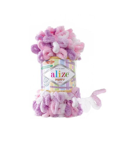 Pletacia priadza Alize Puffy Color 9m, 100 gr. | Mimib