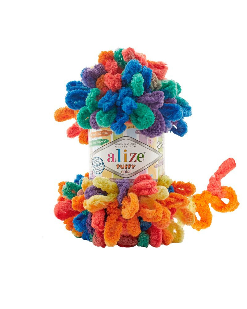 Pletacia priadza Alize Puffy Color 9m, 100 gr. | Mimib Pletacia priadza Alize Puffy Color 9m, 100 gr. | Mimib
