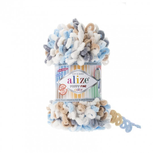 Alize Puffy Fine Color 14 m, 100 gr. | Mimib