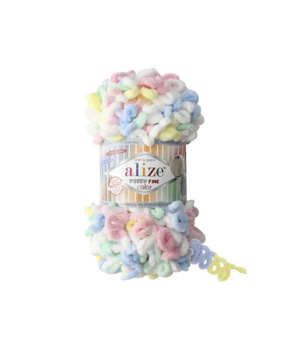 Alize Puffy Fine Color 14 m, 100 gr. | Mimib