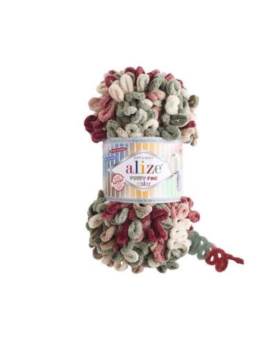 Alize Puffy Fine Color 14 m, 100 gr. | Mimib