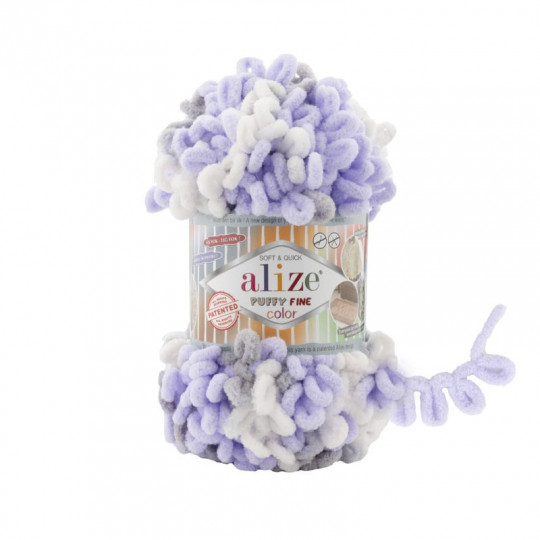 Alize Puffy Fine Color 14 m, 100 gr. | Mimib