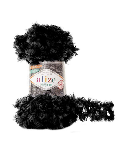 Alize Puffy Fur 6m, 100 gr. | Mimib