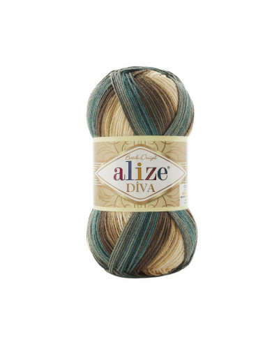 Alize Diva Batik 350 m, 100 gr. | Mimib