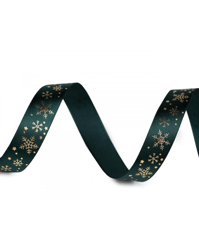 Panglică din satin de Crăciun 15 mm - 5 m | Mimib Panglică din satin de Crăciun 15 mm - 5 m | Mimib