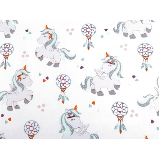 Țesătură / pânză din bumbac Unicorn - 1 m | Mimib