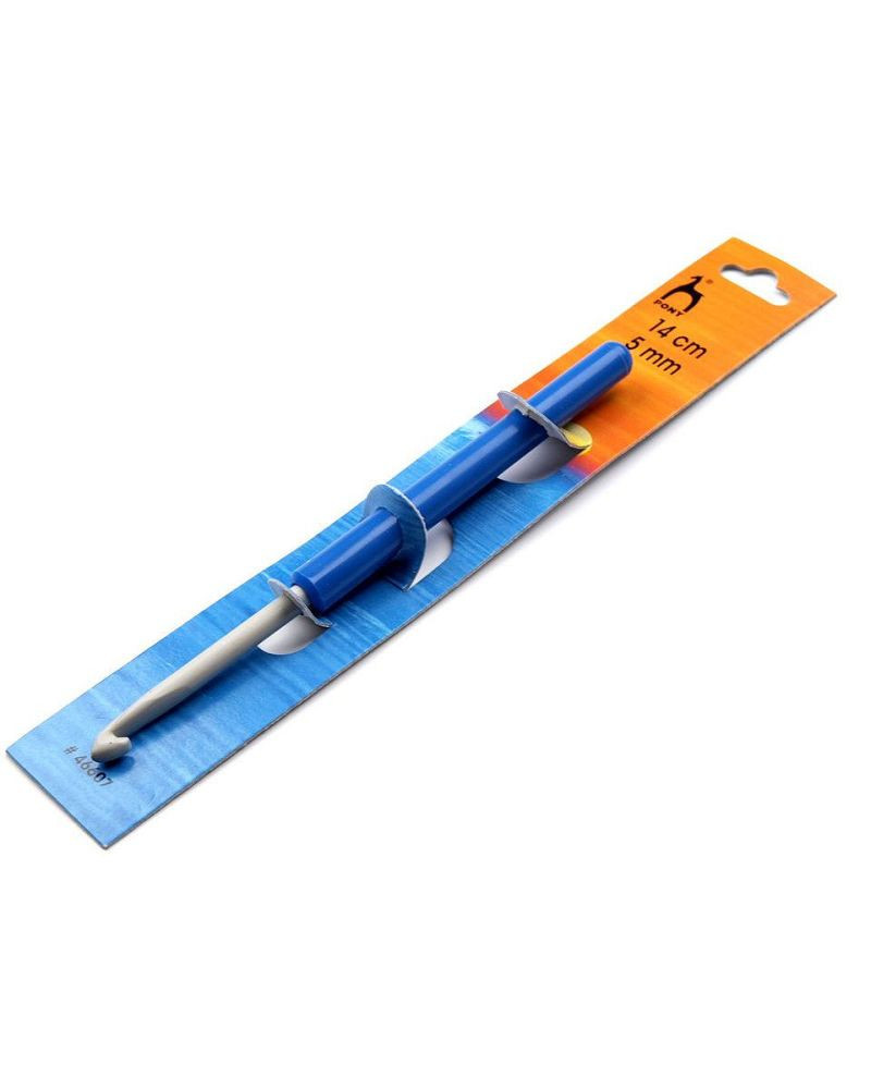 Croșetat cu mâner din plastic 2 - 5,5 mm, 14 cm | Mimib