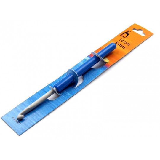 Croșetat cu mâner din plastic 2 - 5,5 mm, 14 cm | Mimib