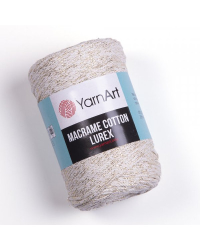 YarnArt Macrame Cotton Lurex 205m, 250 gr. | Mimib