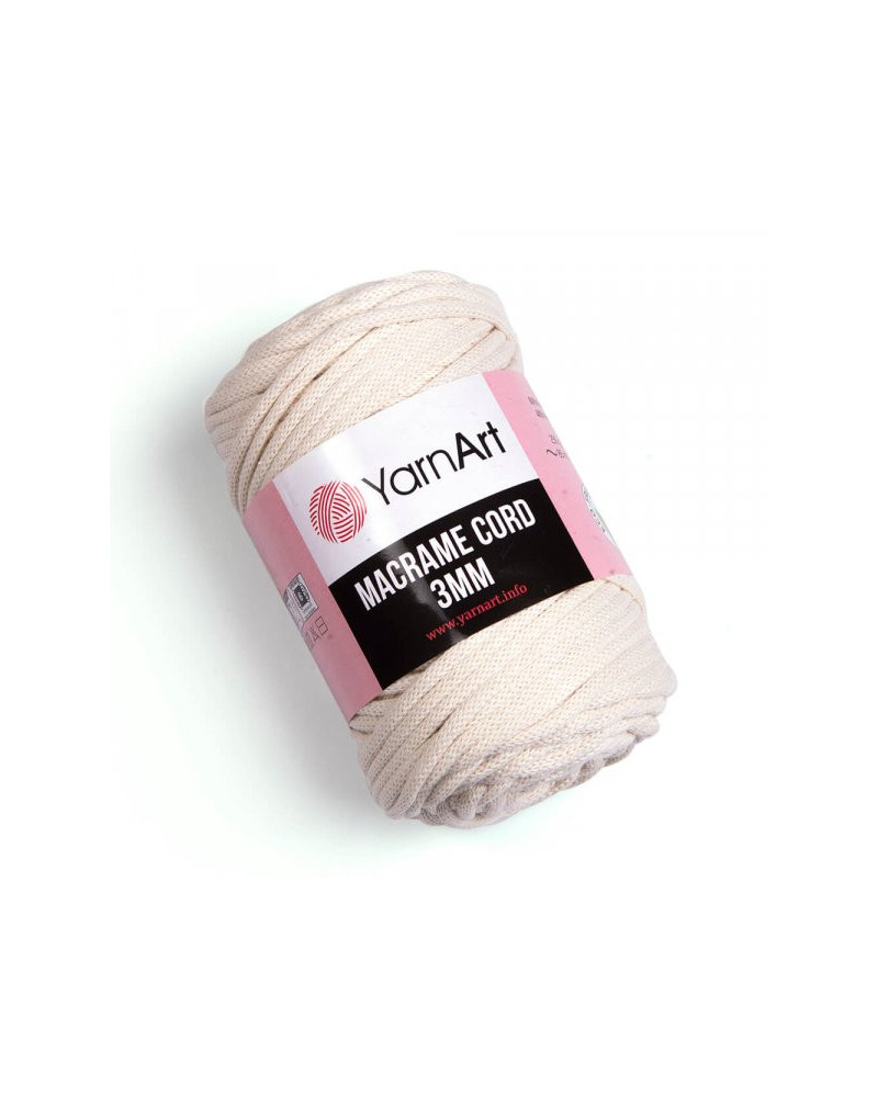YarnArt Macrame Cord 3mm 85m, 250 gr. | Mimib YarnArt Macrame Cord 3mm 85m, 250 gr. | Mimib