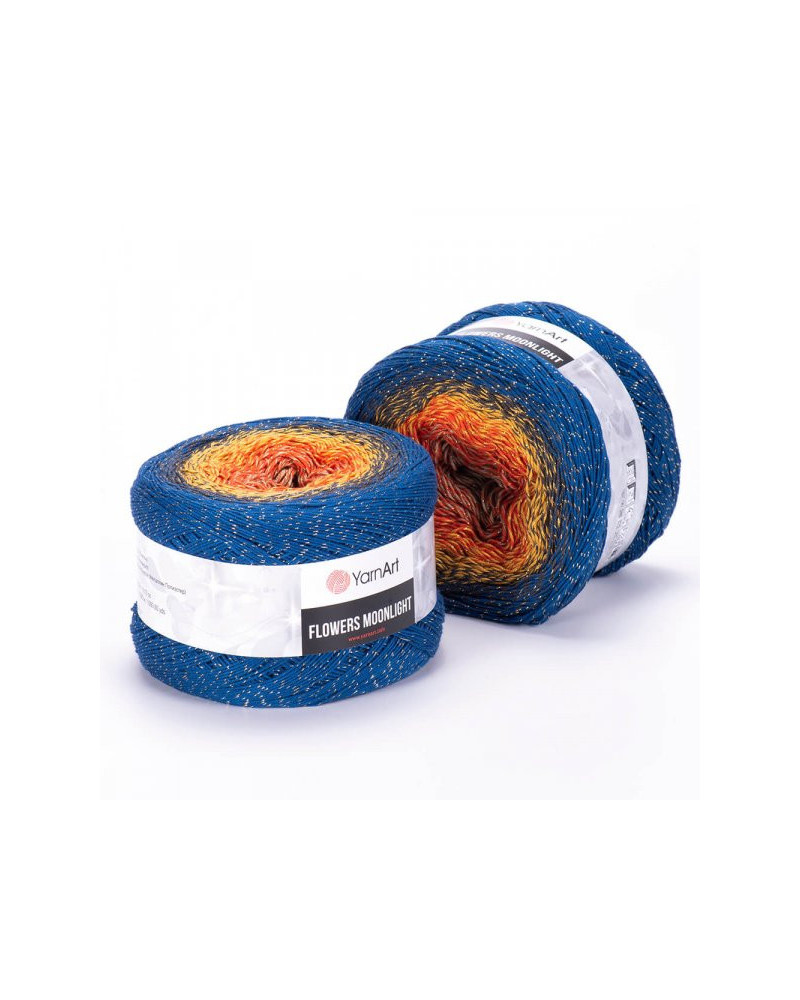 YarnArt Flowers Moonlight 1000m, 260 gr. | Mimib