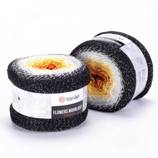 YarnArt Flowers Moonlight 1000m, 260 gr. | Mimib