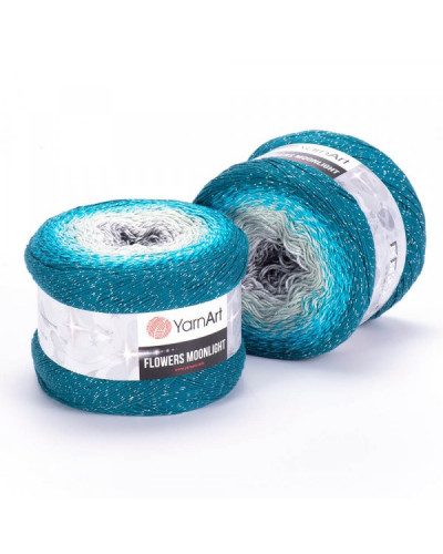 YarnArt Flowers Moonlight 1000m, 260 gr. | Mimib