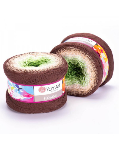 YarnArt Flowers 1000m, 250 gr. | Mimib