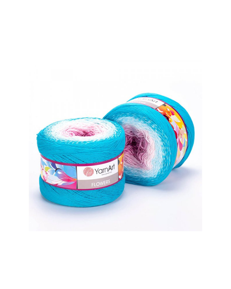 YarnArt Flowers 1000m, 250 gr. | Mimib