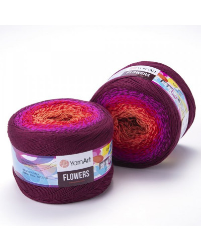 YarnArt Flowers 1000m, 250 gr. | Mimib