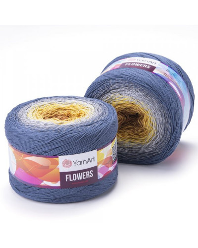 YarnArt Flowers 1000m, 250 gr. | Mimib