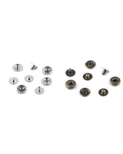 Capse metalice, Ø10 mm - 50 set | Mimib