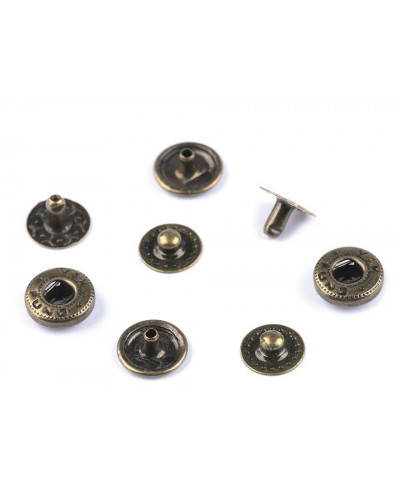 Capse metalice, Ø10 mm - 50 set | Mimib