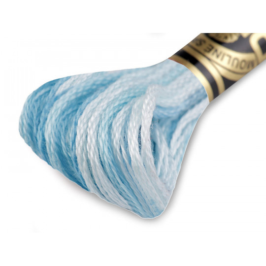 Aţă de brodat DMC Mouline, degrade, 100% bumbac mercerizat | Mimib