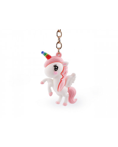 Breloc unicorn 3D - 1 buc. | Mimib