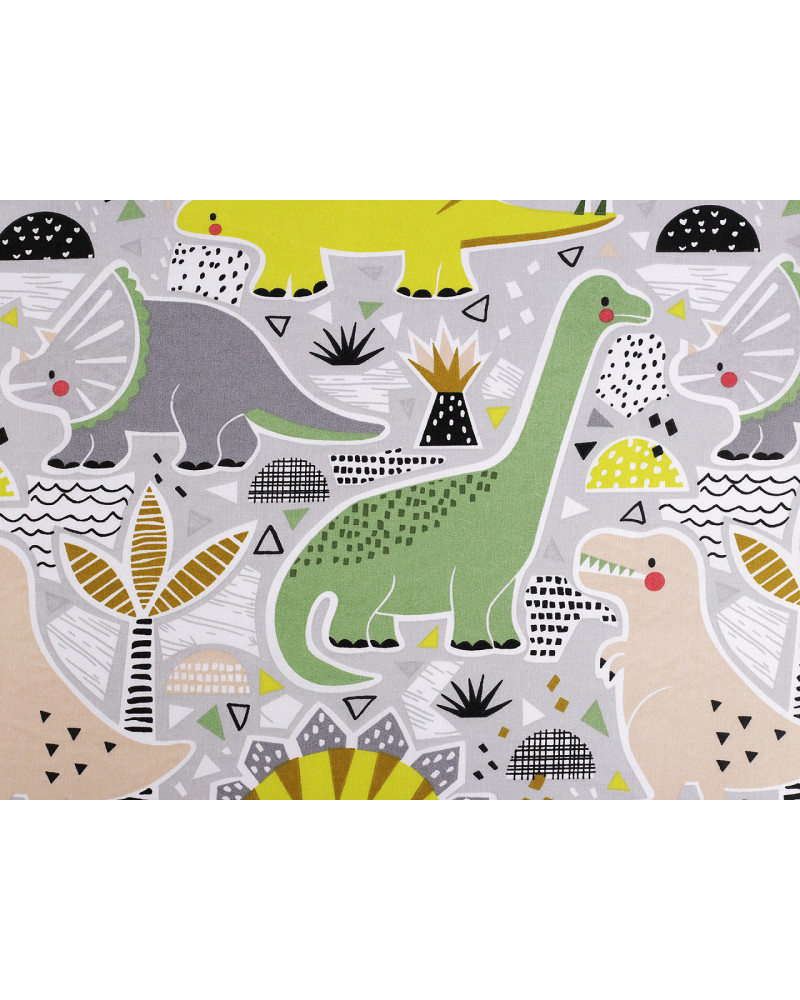 Țesătură / pânză din bumbac dinozaur - 1 m | Mimib Țesătură / pânză din bumbac dinozaur - 1 m | Mimib