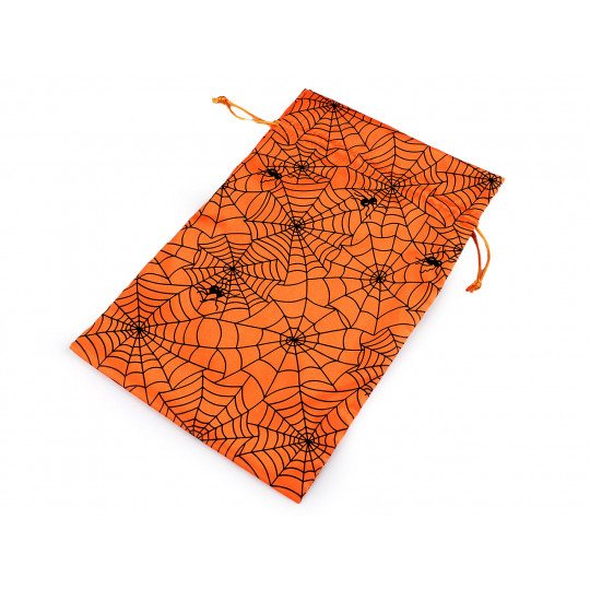 Saculet satinat cadouri Halloween 20x31 cm - 10 buc. | Mimib