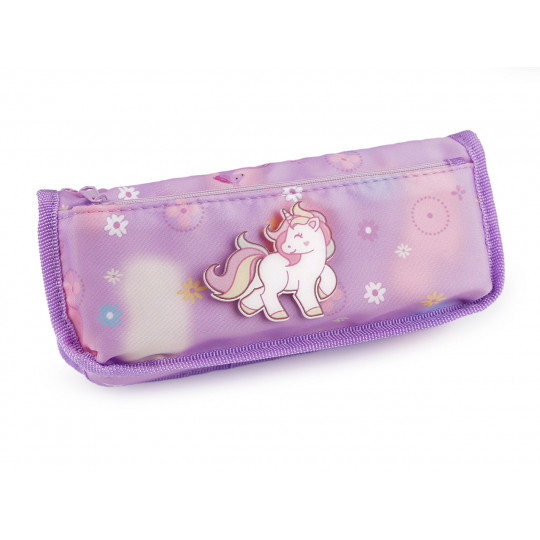 Husa / penar unicorn, Love 21,5x9 cm - 1 buc. | Mimib