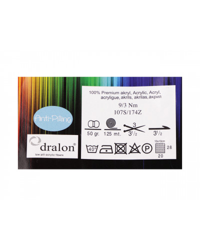 Fire de tricotat Elian Klasik neon 50 g - 1 buc. | Mimib