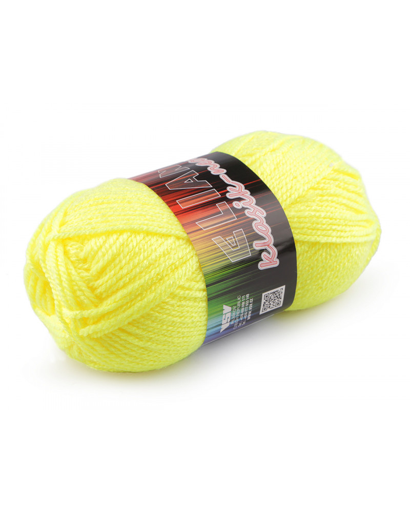 Fire de tricotat Elian Klasik neon 50 g - 1 buc. | Mimib