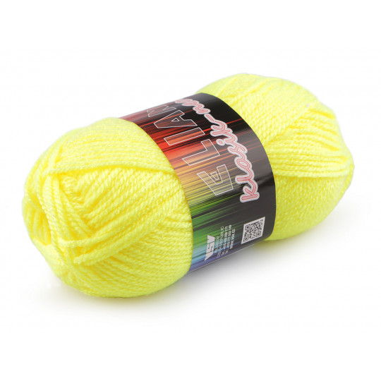 Fire de tricotat Elian Klasik neon 50 g - 1 buc. | Mimib