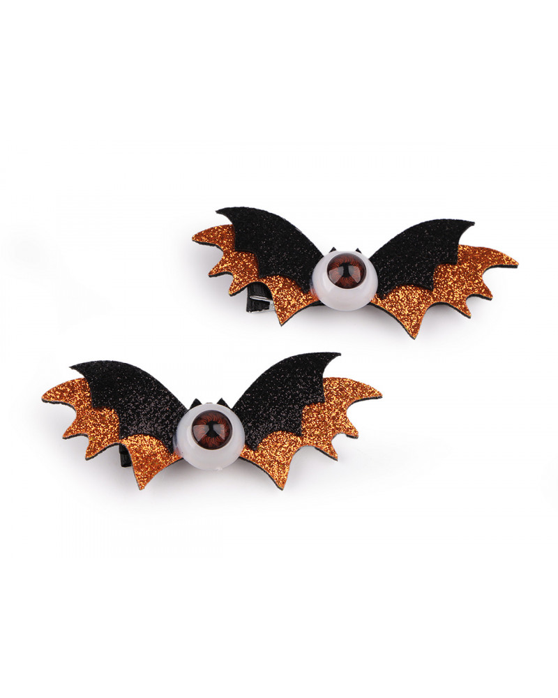 Agrafe de păr pentru petrecere Halloween - 1 card | Mimib