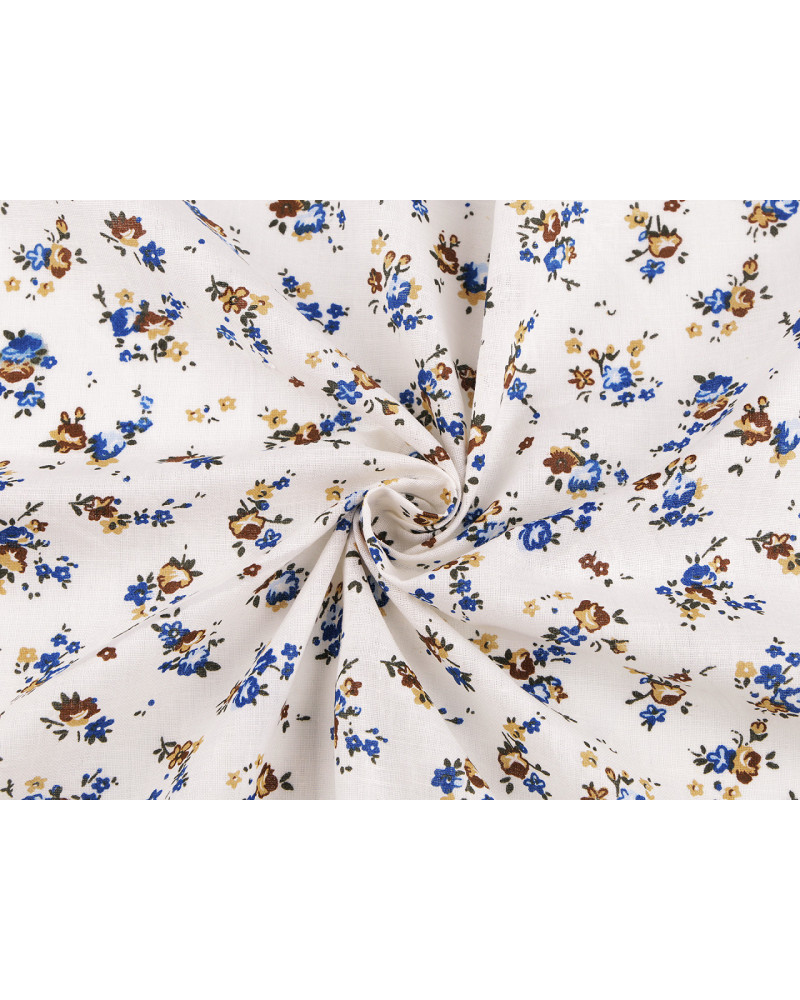 Țesătură de bumbac / pânză cu flori mici - 1 m | Mimib Țesătură de bumbac / pânză cu flori mici - 1 m | Mimib