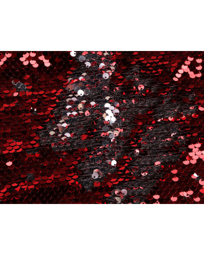 Țesătură cu paiete - paiete față-verso - 1 m | Mimib