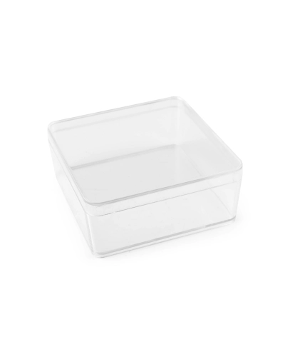 Cutie plastic cu capac 9,5x9,5x4 cm - 1 buc. | Mimib