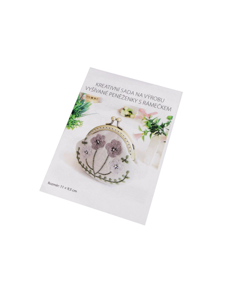 Kit creativ pentru realizare portofel - 1 buc. | Mimib Kit creativ pentru realizare portofel - 1 buc. | Mimib